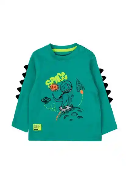 Polera Bebé Cosmic Niño Verde 18 a 24 Meses 142