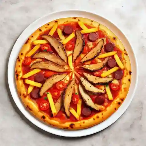 Chorrillana Pizza Mediana