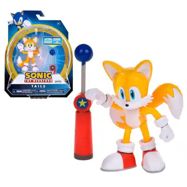 Sonic Figura de Colección Tails Wich Checkpoint