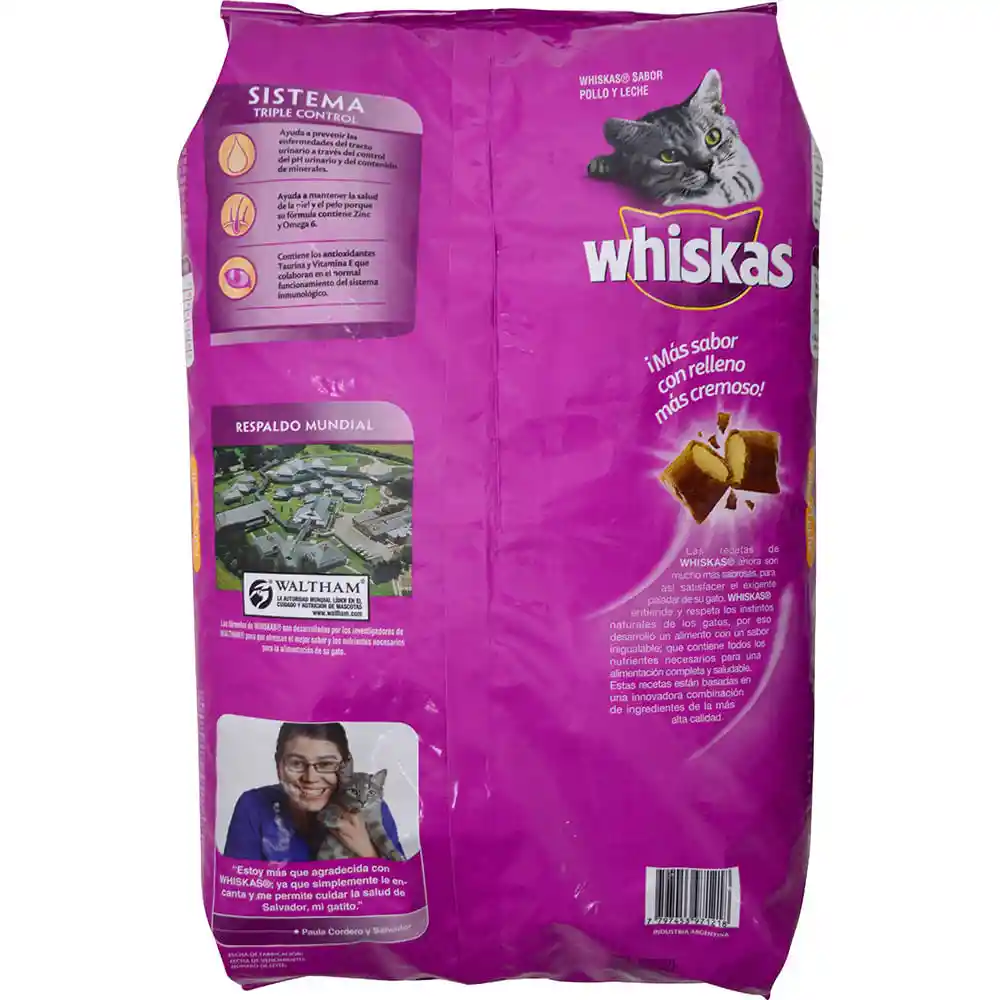 Whiskas Alimento Para Gato Pollo & Leche