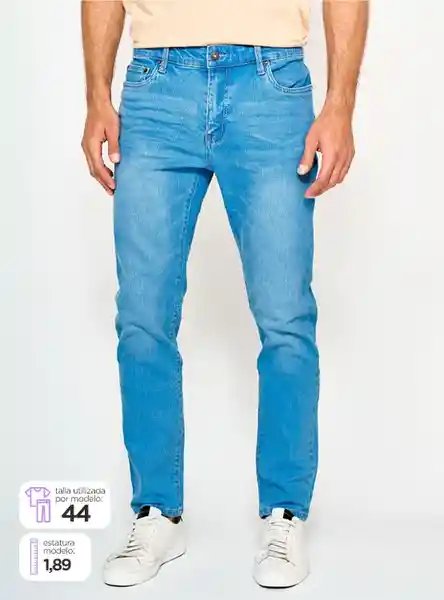 Jeans Hombre Robert Lewis Slim Talla 48