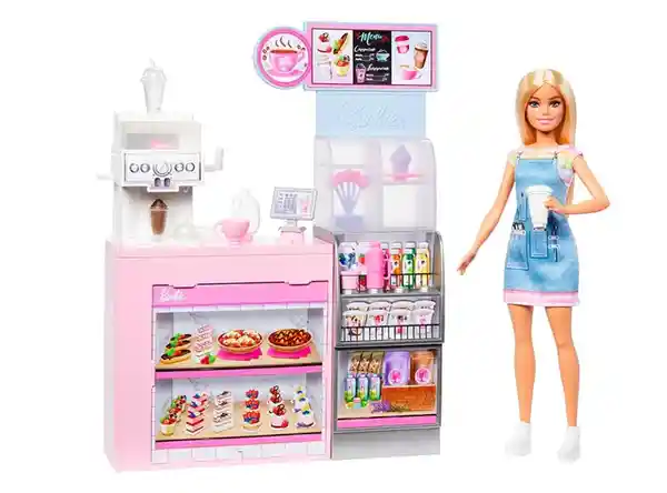 Barbie Juego Diversión en la Cafetería