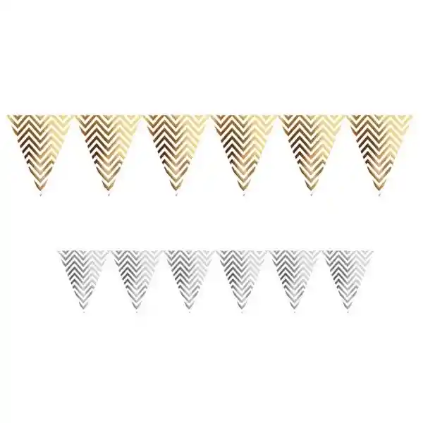 Guirnalda Banderín Ziz Zag Metal