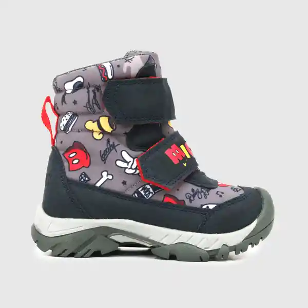 Botas Refugio Mickey Para Niño Gris Talla 22 Colloky