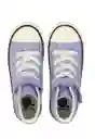 Zapatillas Day To Day Caña Velcro Niña Lavanda 32 942 Ficcus