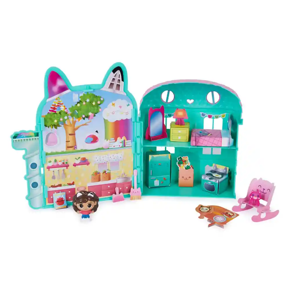 Set Juego Pequeña Casa Gabbys Dollhouse