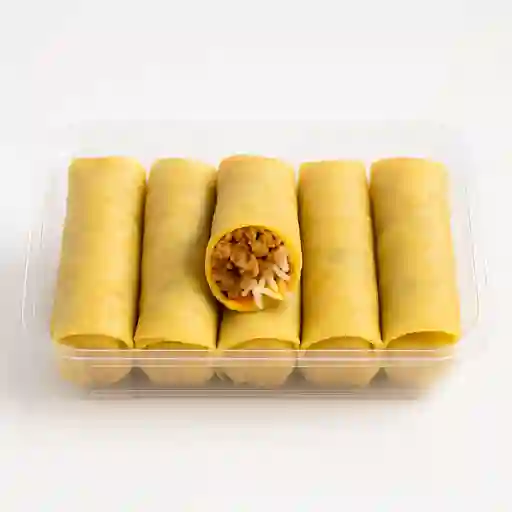 Vegetariano arrollado primavera 5 uni