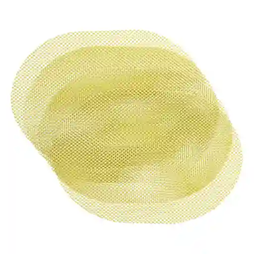 Set Individuales Pvc Waffle Amarillo 43 x 30.5 cm Casaideas