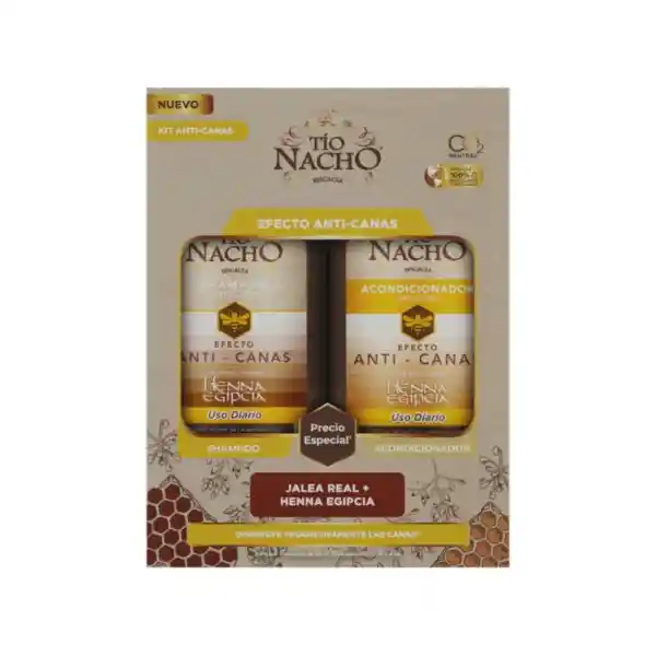Tio Nacho Kit Shampoo Anti Canas + Acondicionador