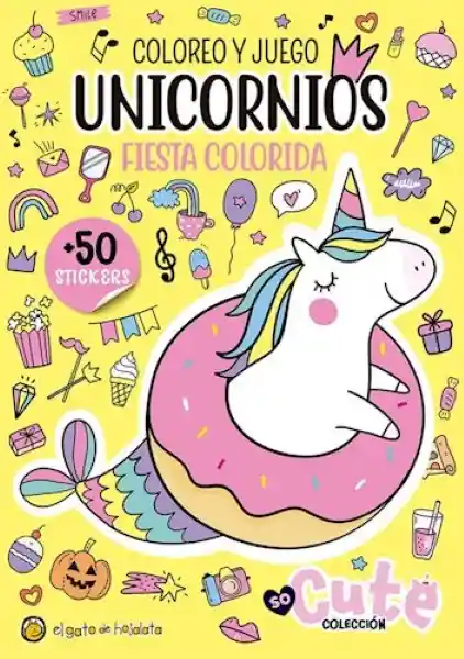 Libro-Sticker Coloreo y Juego Pen Gear