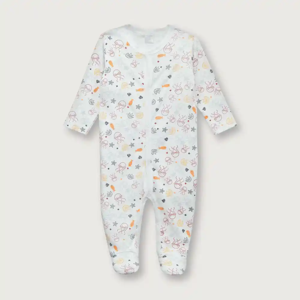 Pijama Niño Gris Talla 6M Opaline