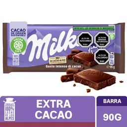 Chocolate Milka Extra Cacao 45%