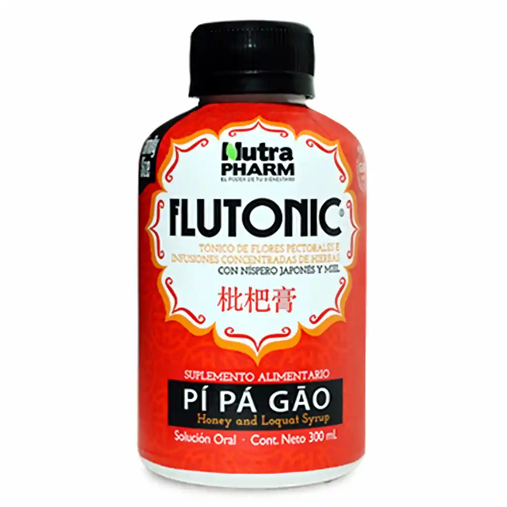 Nutrapharm Flutonic Pi Pa Gao 300 Ml.
