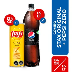 Combo Stax y Pepsi 1.5 L