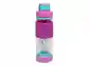 Keep Botella de Vidrio Con Infusor para Té en Color Rosado