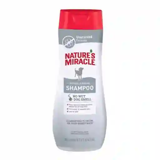 Nature's Miracle Shampoo Hypoallergenic Odor Control Unscented