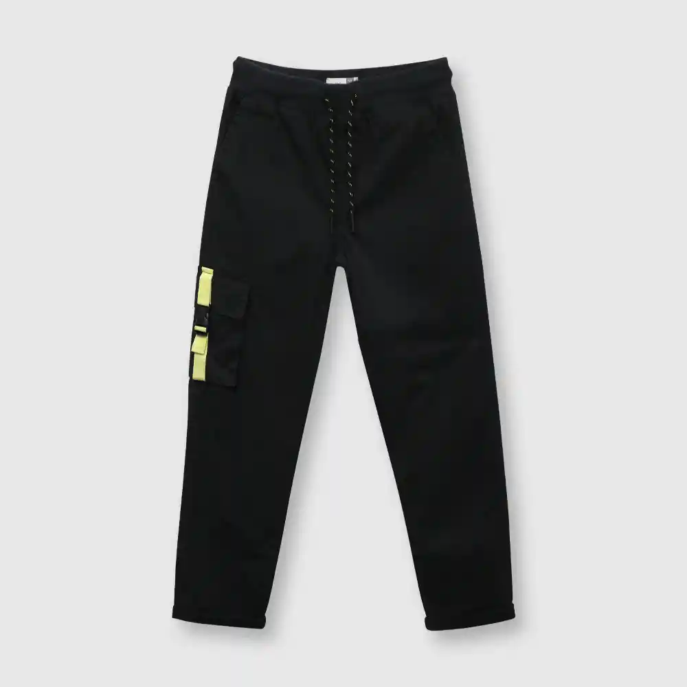 Pantalón Cargo De Niño Gris Talla 8a