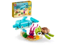 Lego Set de Construcción Delfín y Tortuga