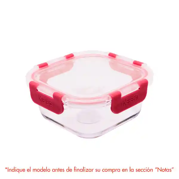 Keep Hermético Vidrio Rectangular 550 mL