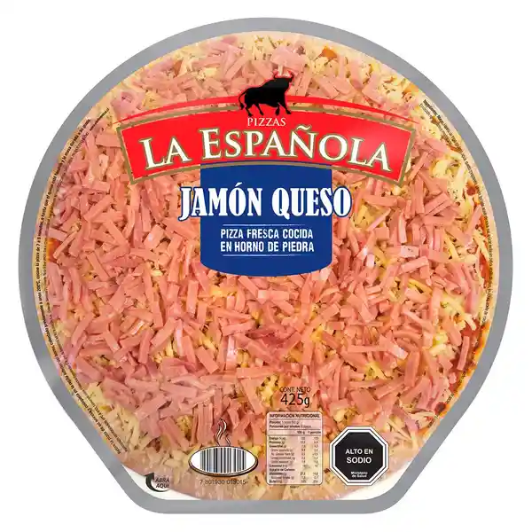La Española Pizza de Jamón Queso