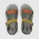 Sandalias Deportiva De Niño Gris Talla 34