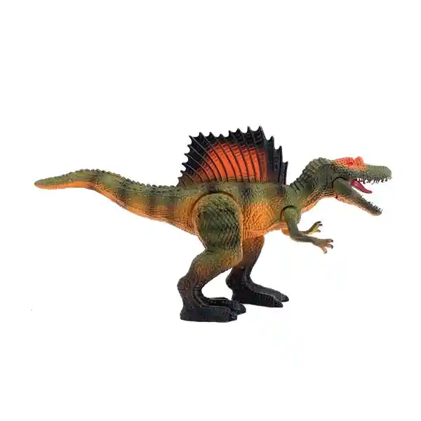 Adventure Force Figura de Acción Dinosaurio Verde Sonido y Luz