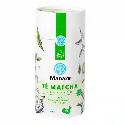 Manare Té Matcha Orgánico en Polvo