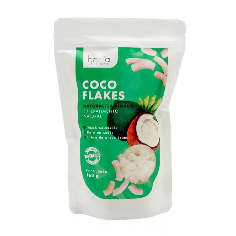 Brota Snack Natural Coco Flakes 