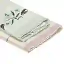 Set Toallas de Visita Flores Casaideas