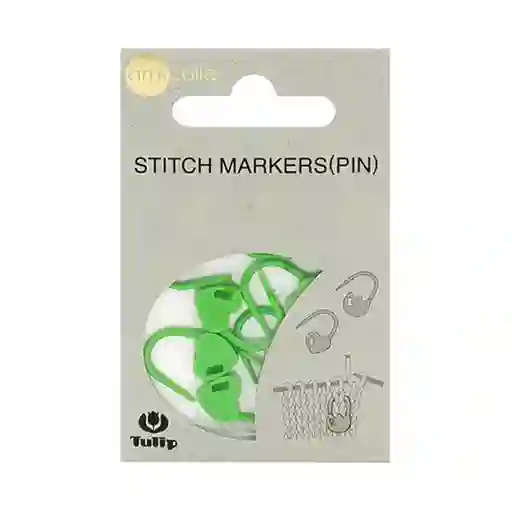 Marcadores De Pto Candado Corazón Verde 7 Tulip Idad