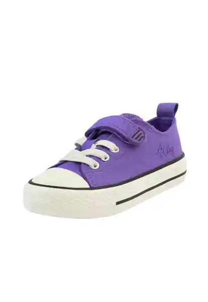 Zapatillas Urbana Day to Day Velcro Niña Morado 26 954