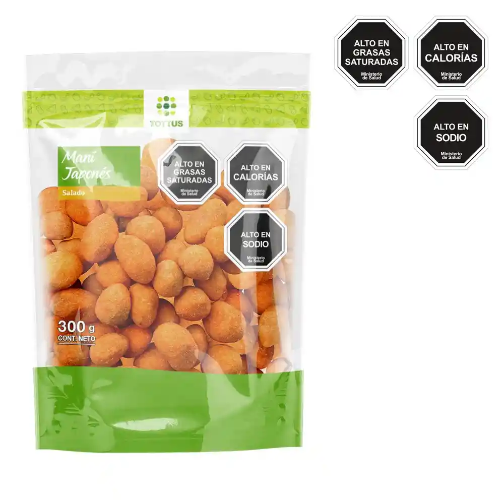 Maní Japonés Salado Tottus