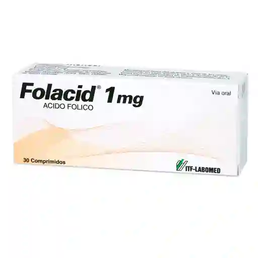 Folacid 1 mg Comprimidos