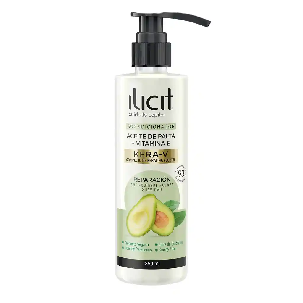 Ilicit Acondicionador con Aceite de Palta