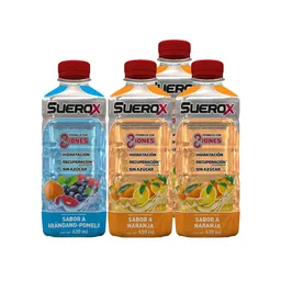 Combo Suerox Isotonica Arandano Pomelo 630 mL Suerox Bebida