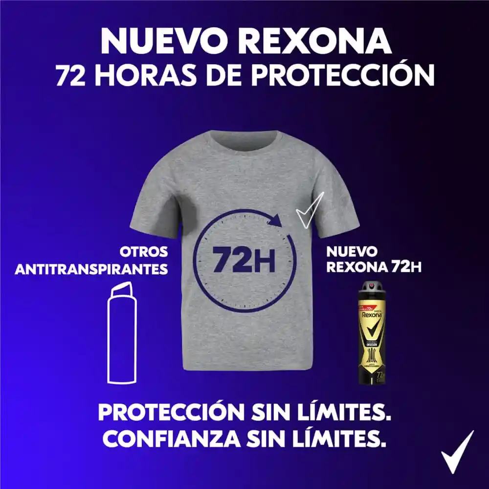 Rexona Desodorante Masculino Futbol Fanatics 72 Horas