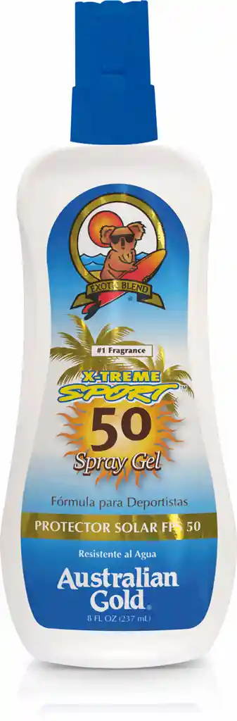 Australian Gold Bloqueador F50 Sport Gel Spray