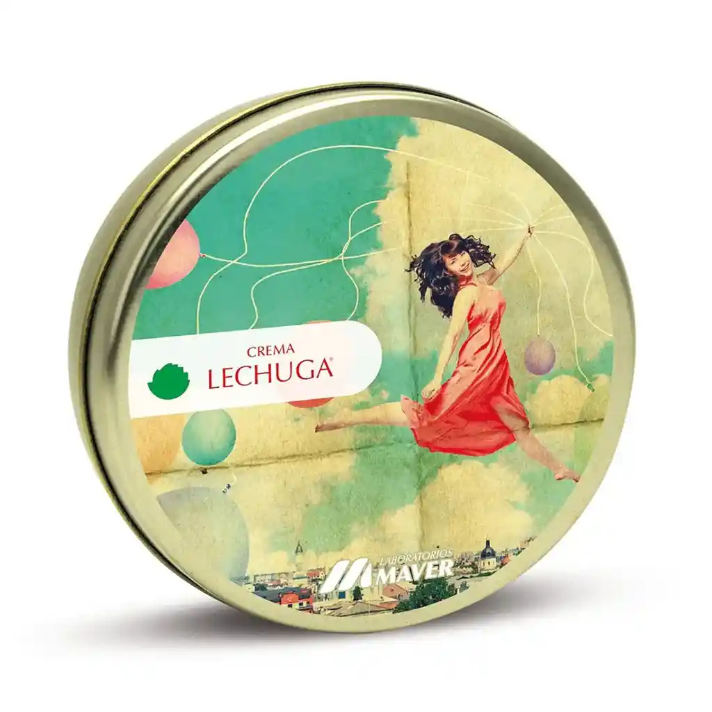 Maver Crema Lechuga Clásica Vintage