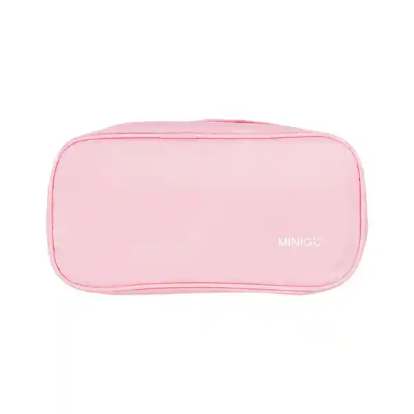 Neceser Rosado Para Viajes Miniso