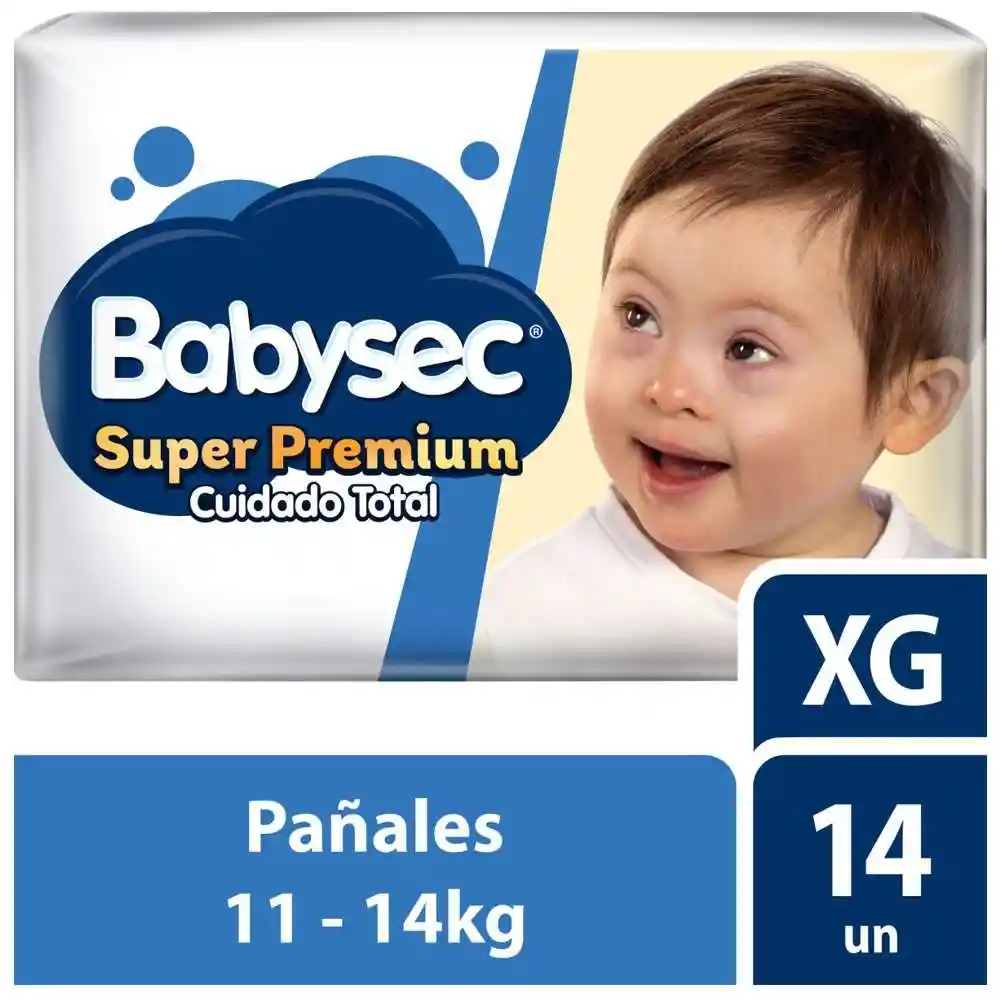 Babysec Pañales Desechables Super Premium Talla Xg