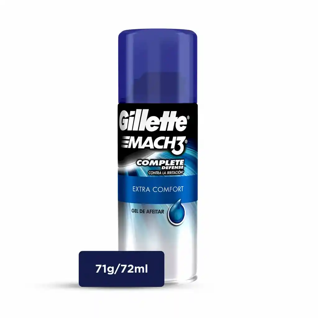 Gillette Gel de Afeitar Mach3 Complete Defense