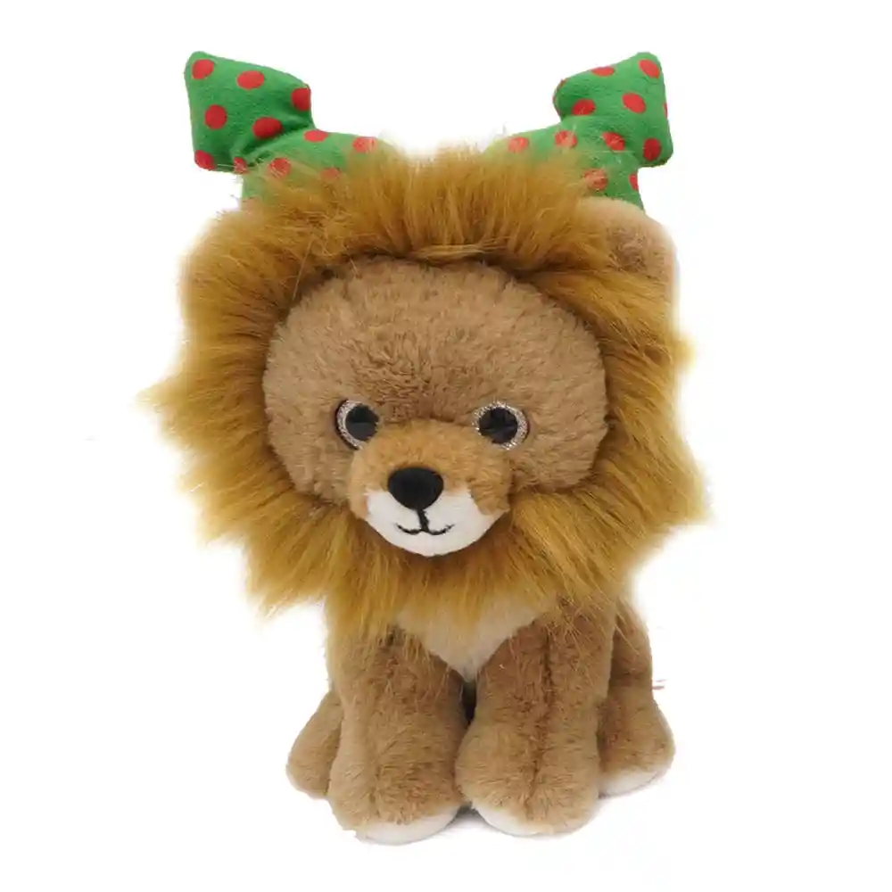 Leon Peluche Krea Animales Navidad