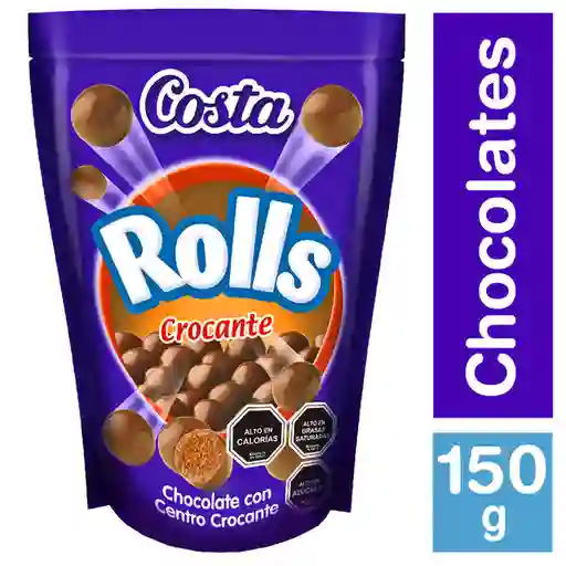 Rolls Chocolate con Centro Crocante