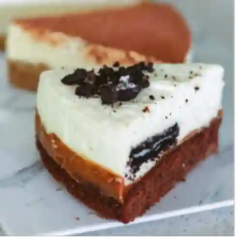 Trozo Cheesecake Oreo