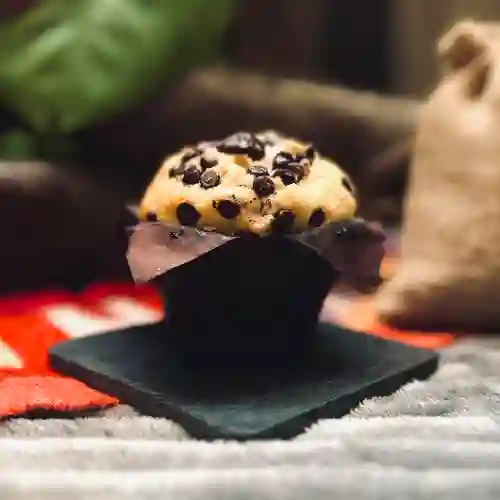 Muffin Relleno Choco Chips y Nutella