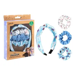 Set Cintillo + 3 Scrunchies Frozen6x1