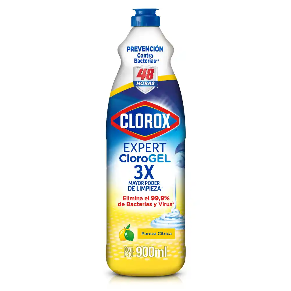 Clorox Cloro en Gel Pureza Cítrica