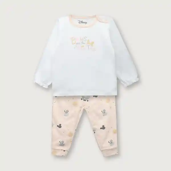 Pijama de Niña Damasco Talla 3A Opaline