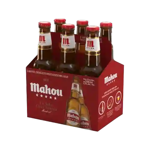 Mahou Pack Cerveza 5 Estrellas Pale Lager 5.5