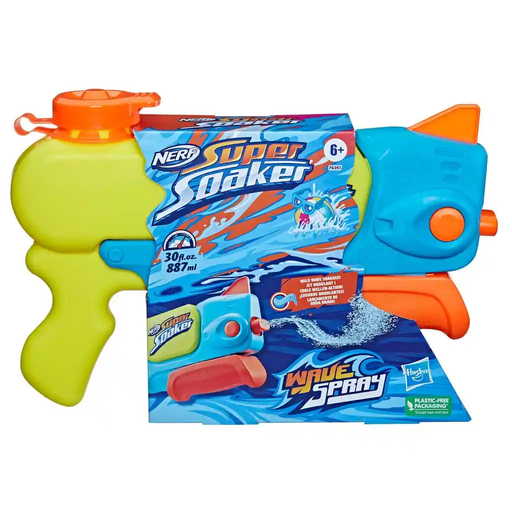 Nerf Juguete Super Soaker Wave Spray F6397